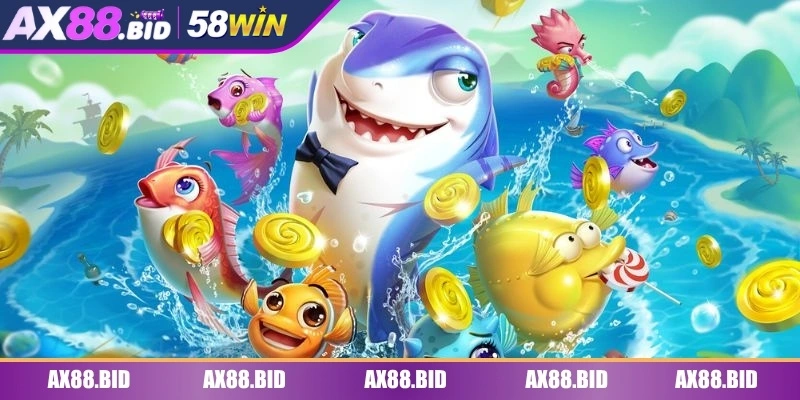 Bắn cá kết hợp cùng quay thưởng may mắn